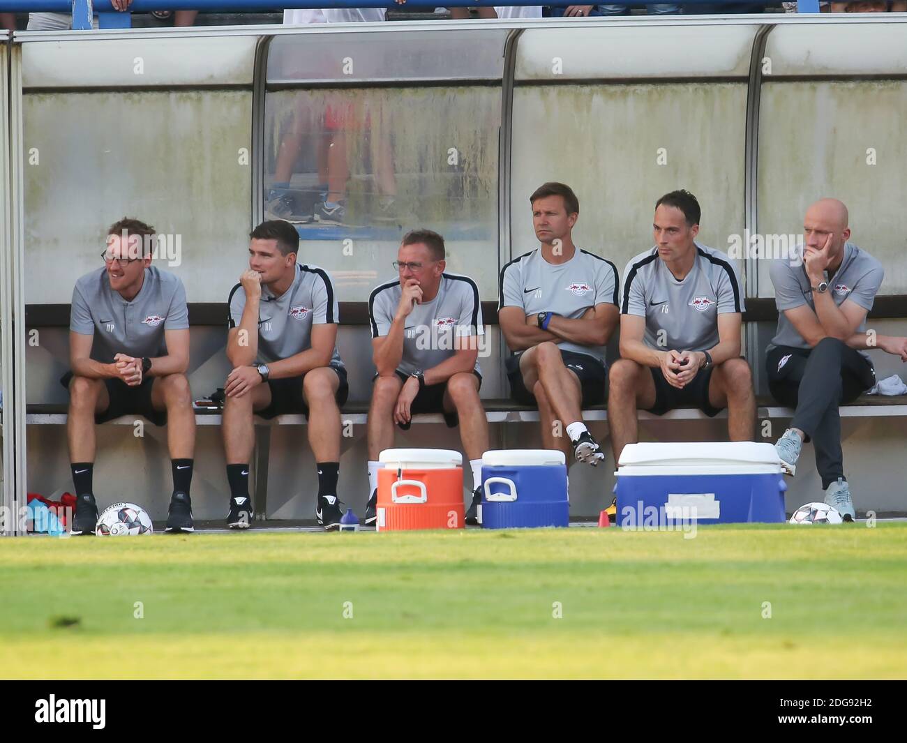 Coaches team rb leipzig Foto Stock