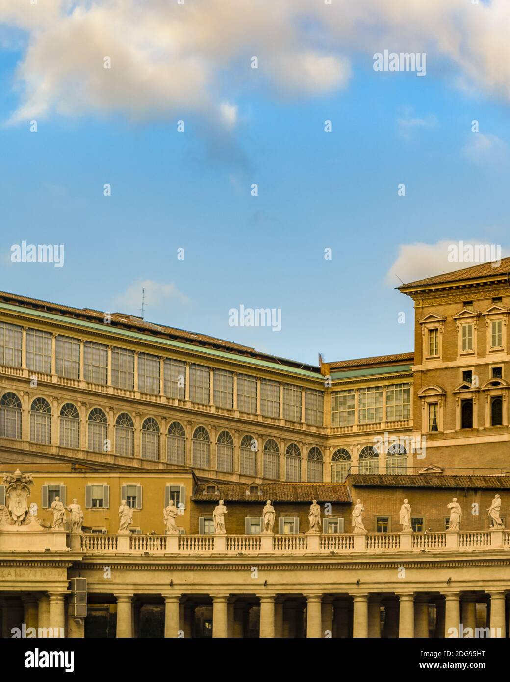 Città del Vaticano architettura, Roma, Italia Foto Stock