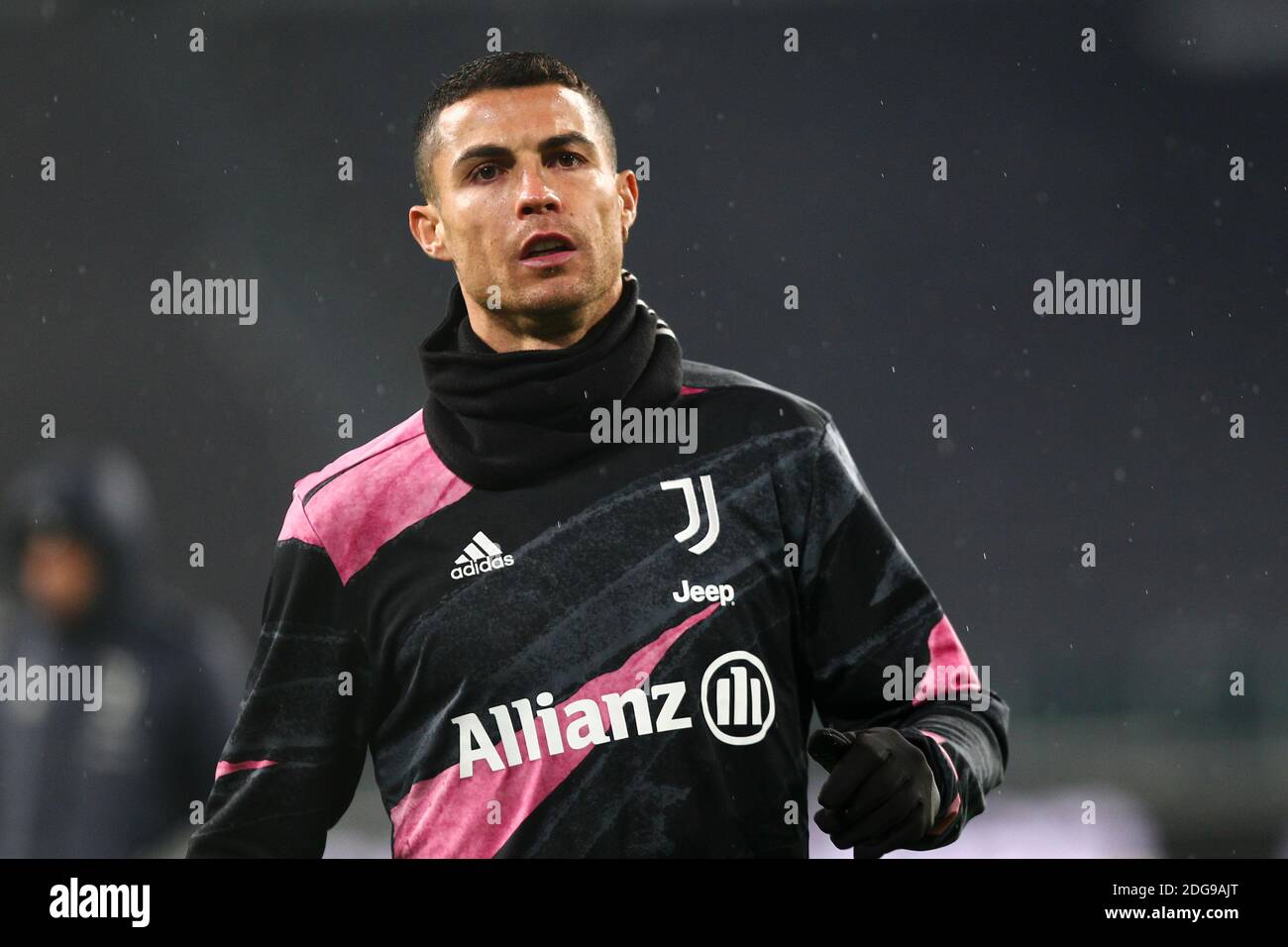 Cristiano Ronaldo della Juventus FC, durante la serie UNA partita di calcio tra Juventus FC e Torino FC. Allo stadio Allianz il 05 dicembre 2020 a Turi Foto Stock