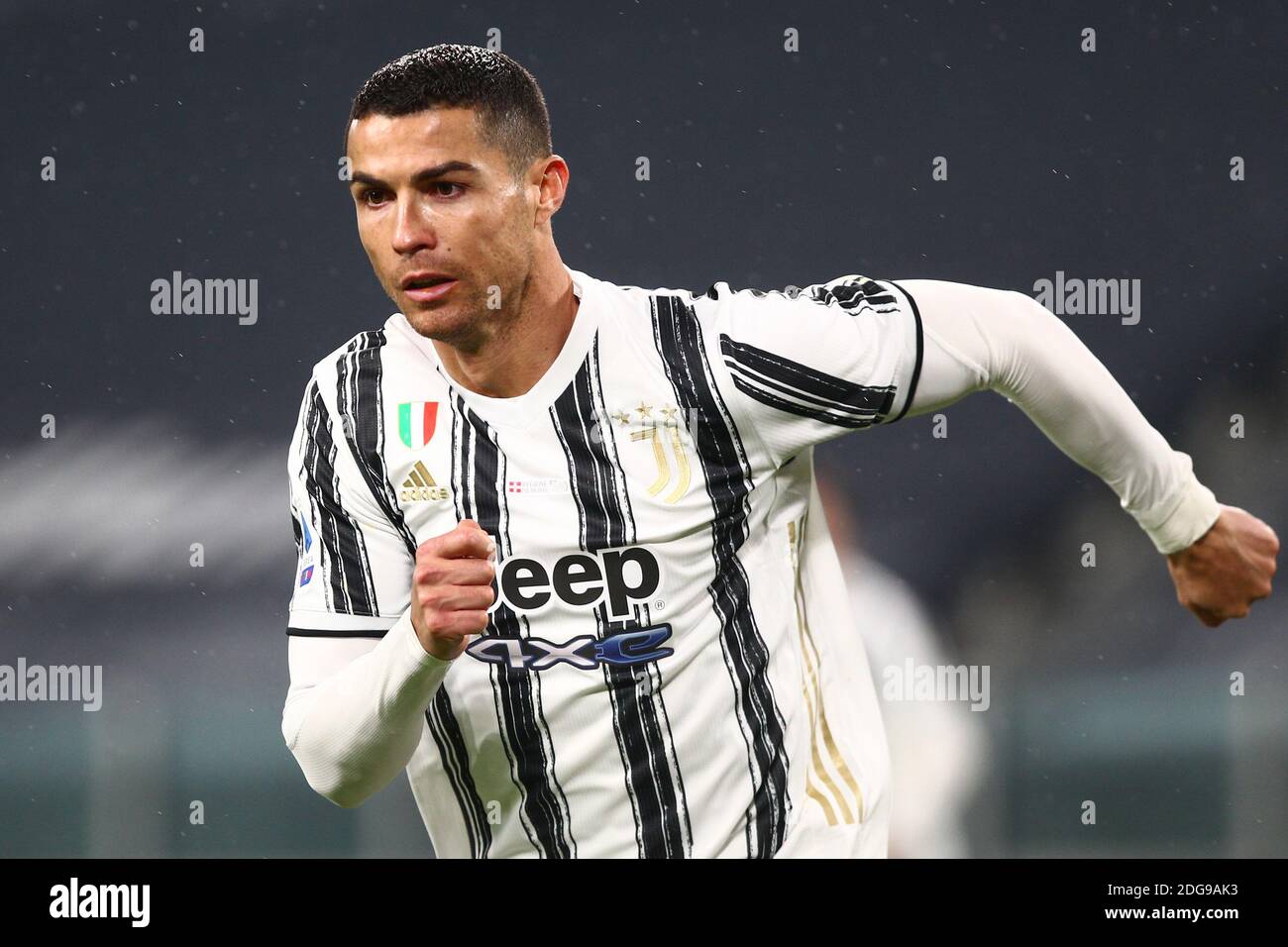 Cristiano Ronaldo del Juventus FC durante la Serie A Football Match tra Juventus FC e Torino FC. Allo stadio Allianz il 05 dicembre 2020 a Torino Foto Stock