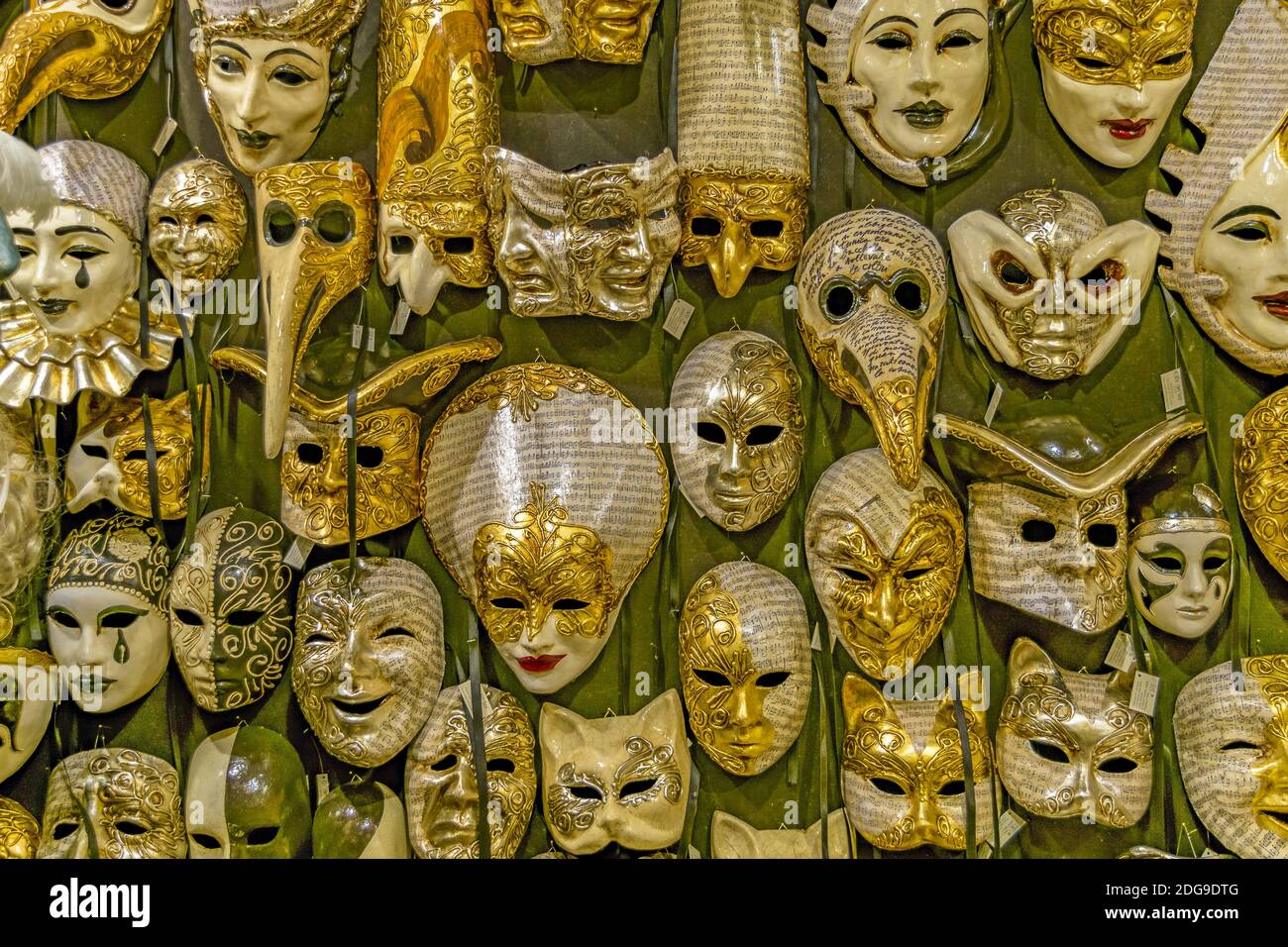 Negozio di maschere Veneziane, Venezia, Italia Foto Stock