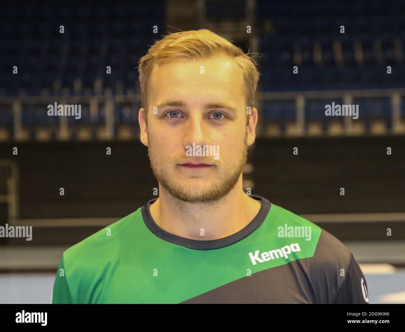 Giocatore svedese di pallamano daniel pettersson SC Magdeburg Stagione 2018/2019 Nazionale giocatore Svezia Foto Stock