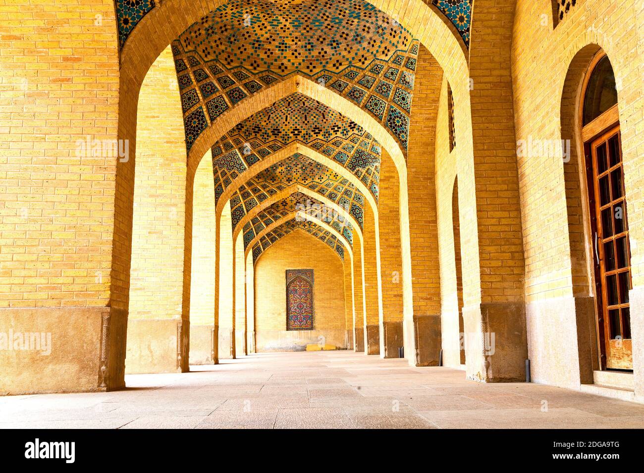 In iran shiraz il passaggio corridoio Foto Stock