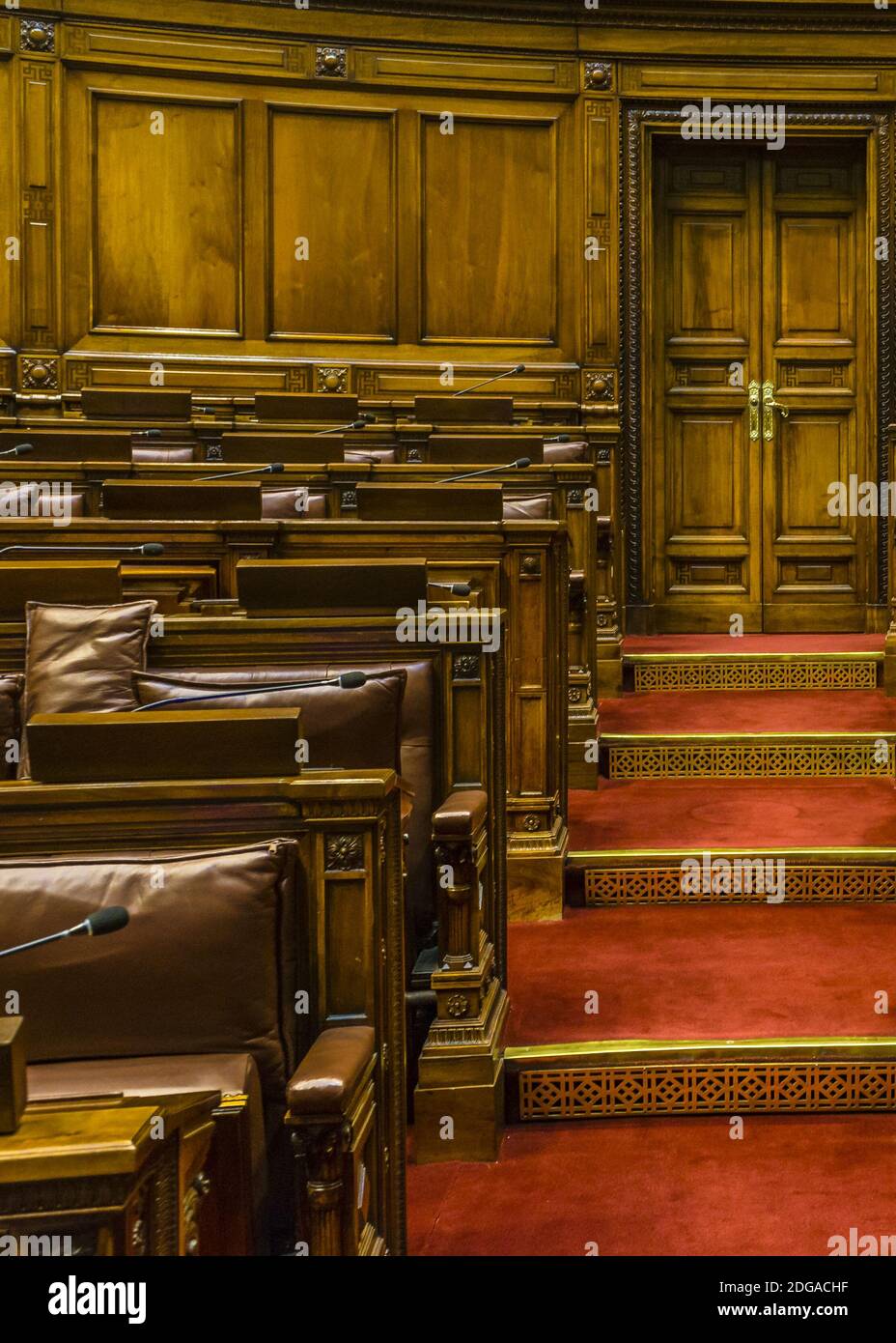 Camera dei deputati, Palazzo legislativo, Uruguay Foto Stock