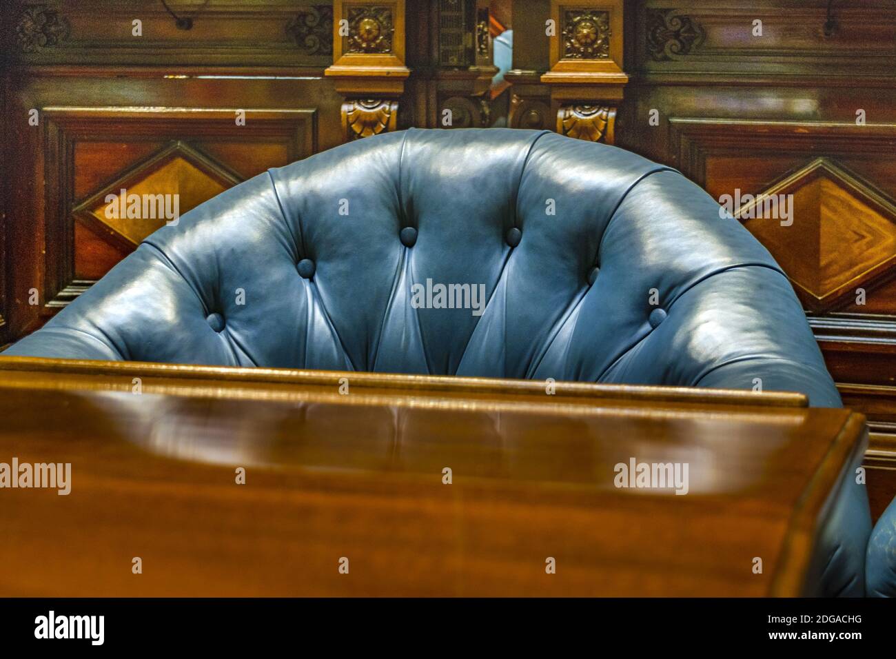 Camera dei Senatori, Palazzo legislativo, Uruguay Foto Stock