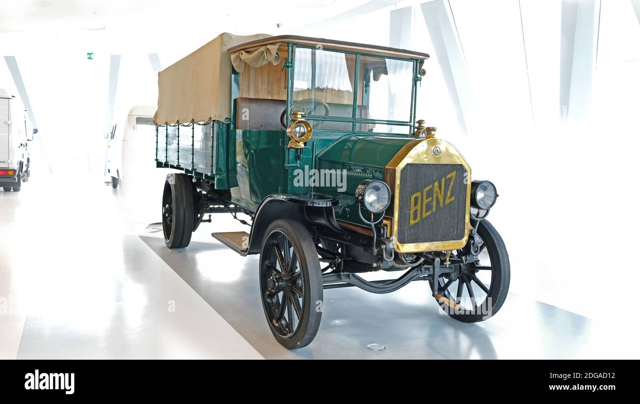 Mercedes-Benz 3-tonnellata camion 1912 Foto Stock