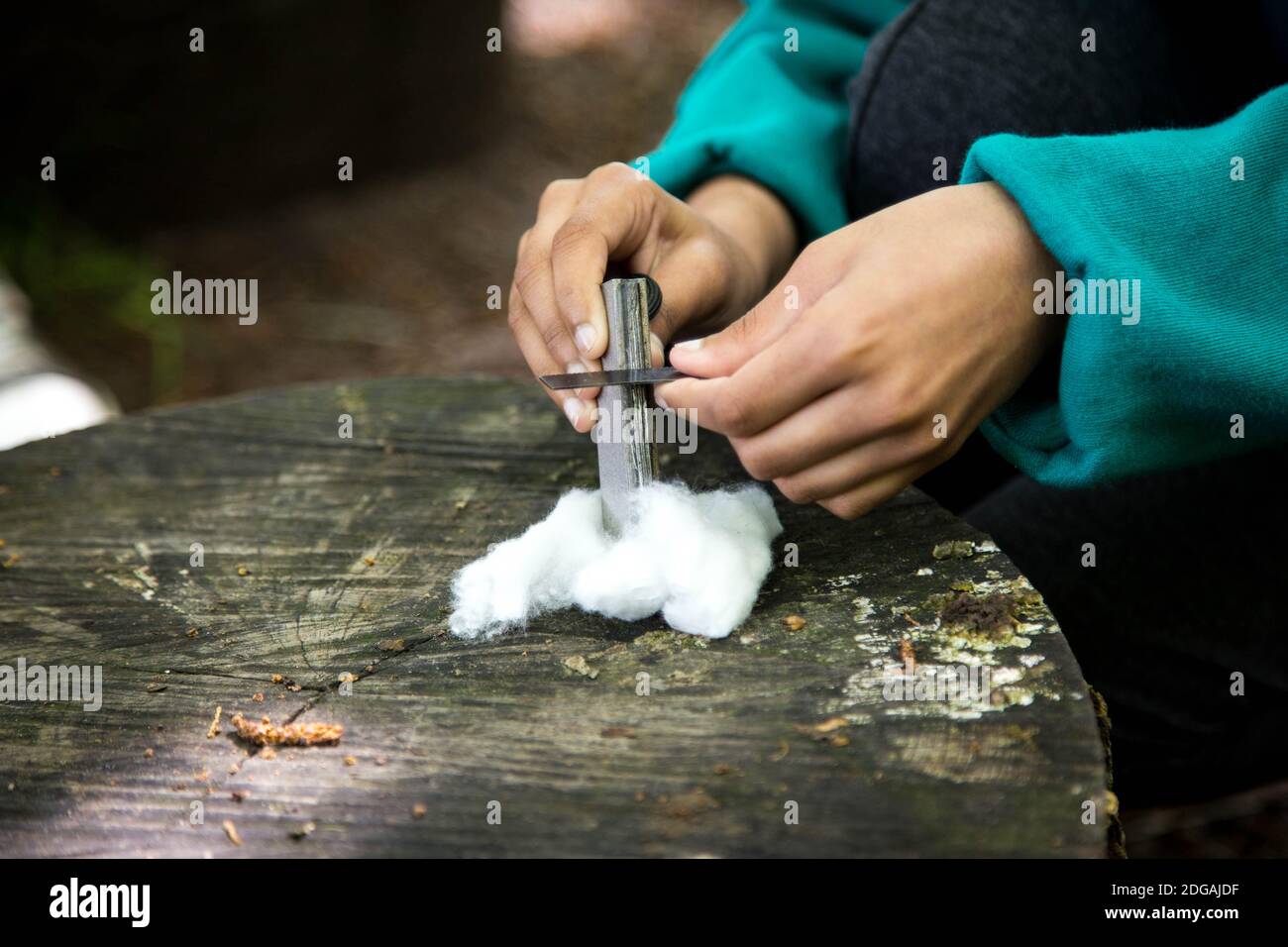 Abbazia di Fountains Foto Stock