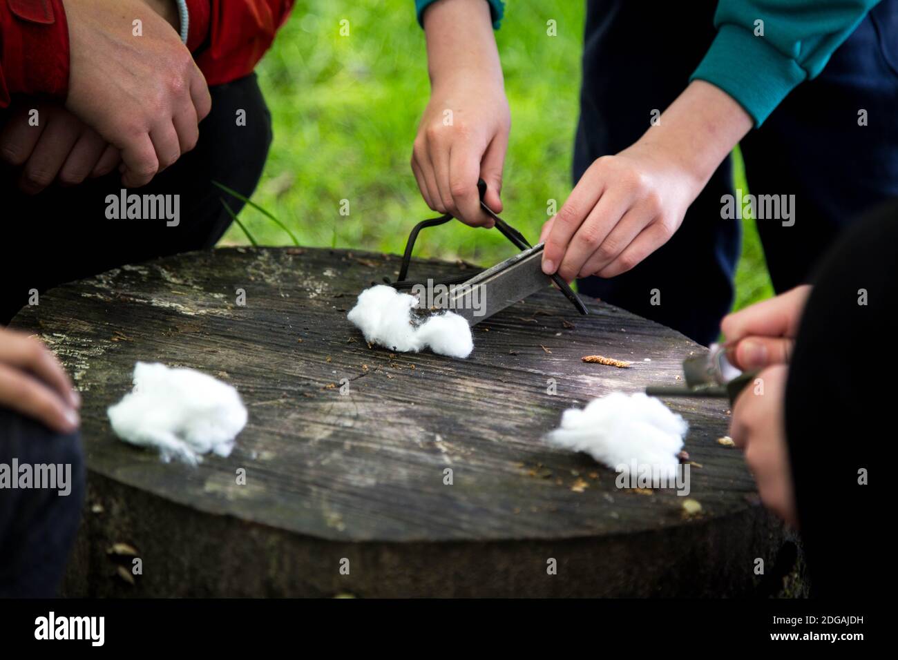 Abbazia di Fountains Foto Stock