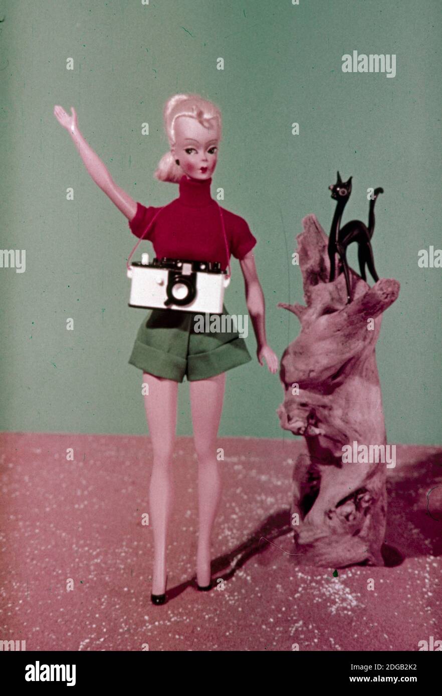 Barbie Doll Advertising Image, 1959 Foto Stock