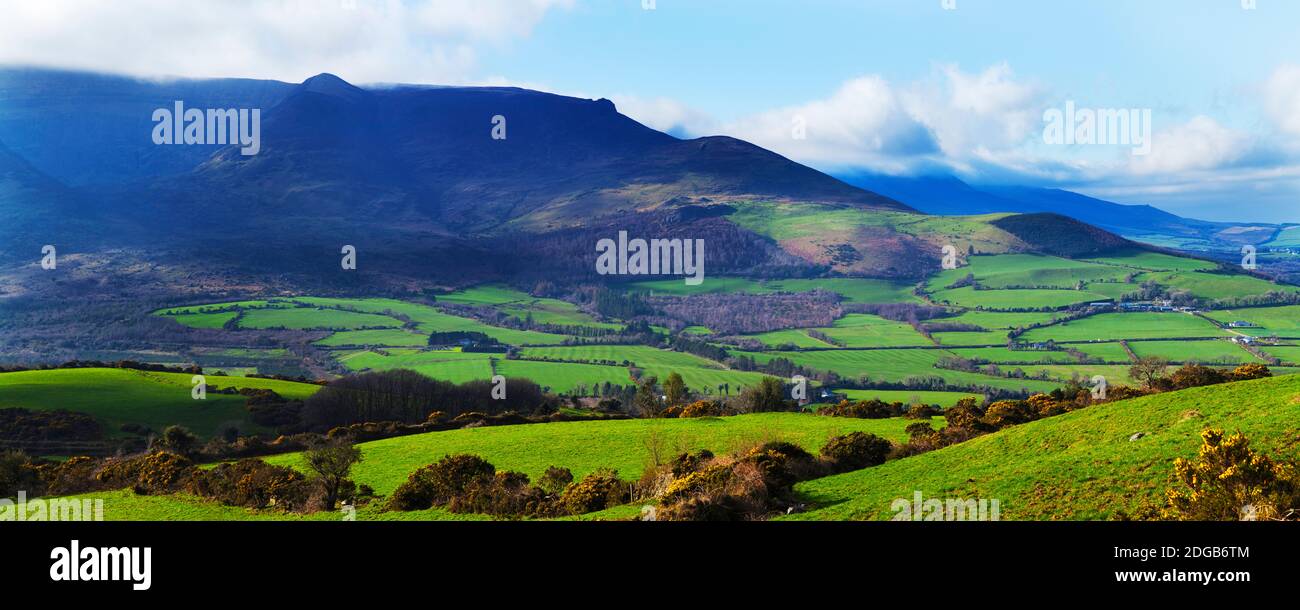 Comeragh Mountains, County Waterford, Repubblica d'Irlanda Foto Stock
