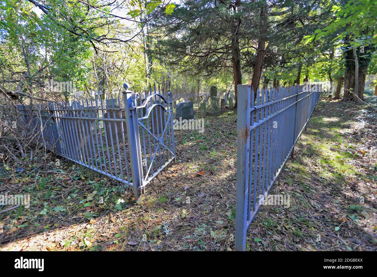 Old Cemetery East Setauket Long Island New York Foto Stock