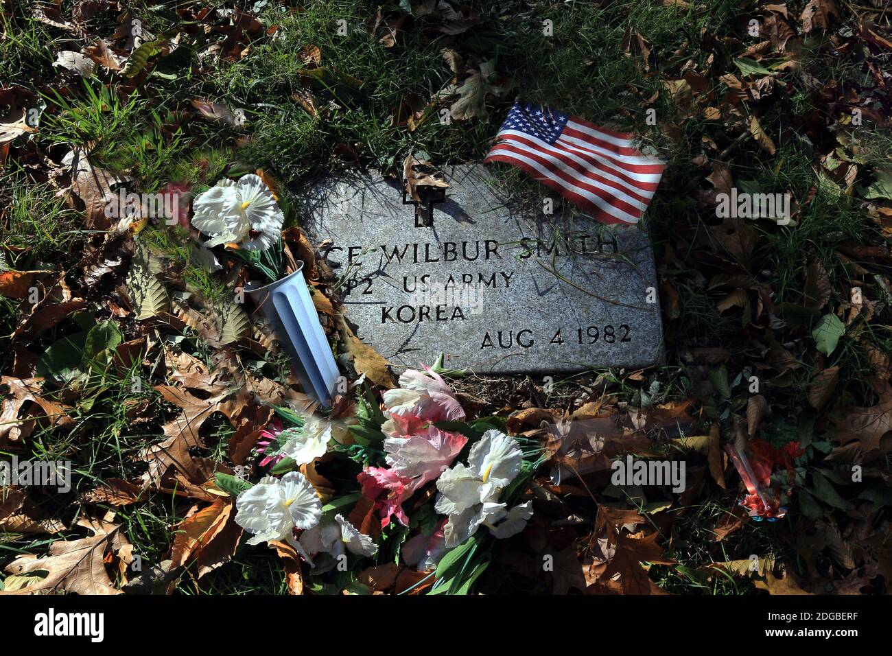 Old Cemetery East Setauket Long Island New York Foto Stock