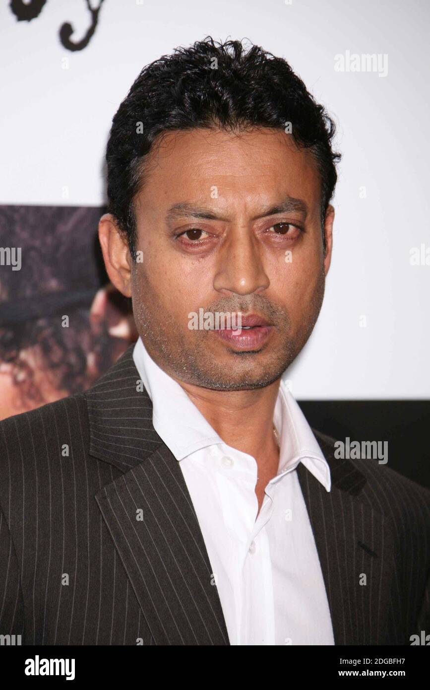 Irrfan Khan partecipa alla prima di 'A Mighty Heart' al Teatro Ziegfeld di New York il 13 giugno 2007. Foto: Henry McGee/MediaPunch Foto Stock