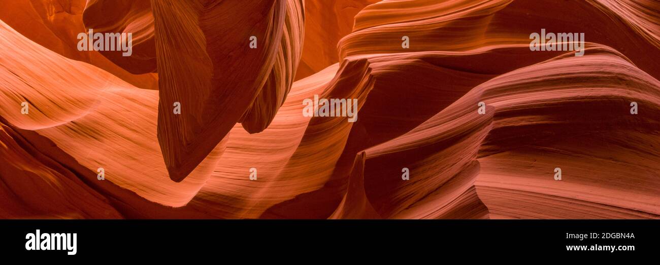 Slot Canyon, Lower Antelope Canyon, Antelope Canyon, Page, Arizona, Stati Uniti Foto Stock