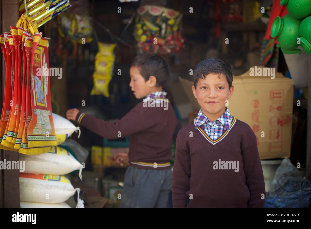 Ladakh, Jammu e Kashmir India Foto Stock