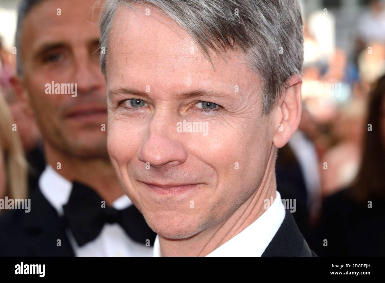 John Cameron Mitchell partecipa alla proiezione dell'uccisione di un Sacro Cervo nell'ambito del settantesimo Festival del Cinema di Cannes, in Francia, il 22 maggio 2017. Foto di Aurore Marechal/ABACAPRESS.COM Foto Stock