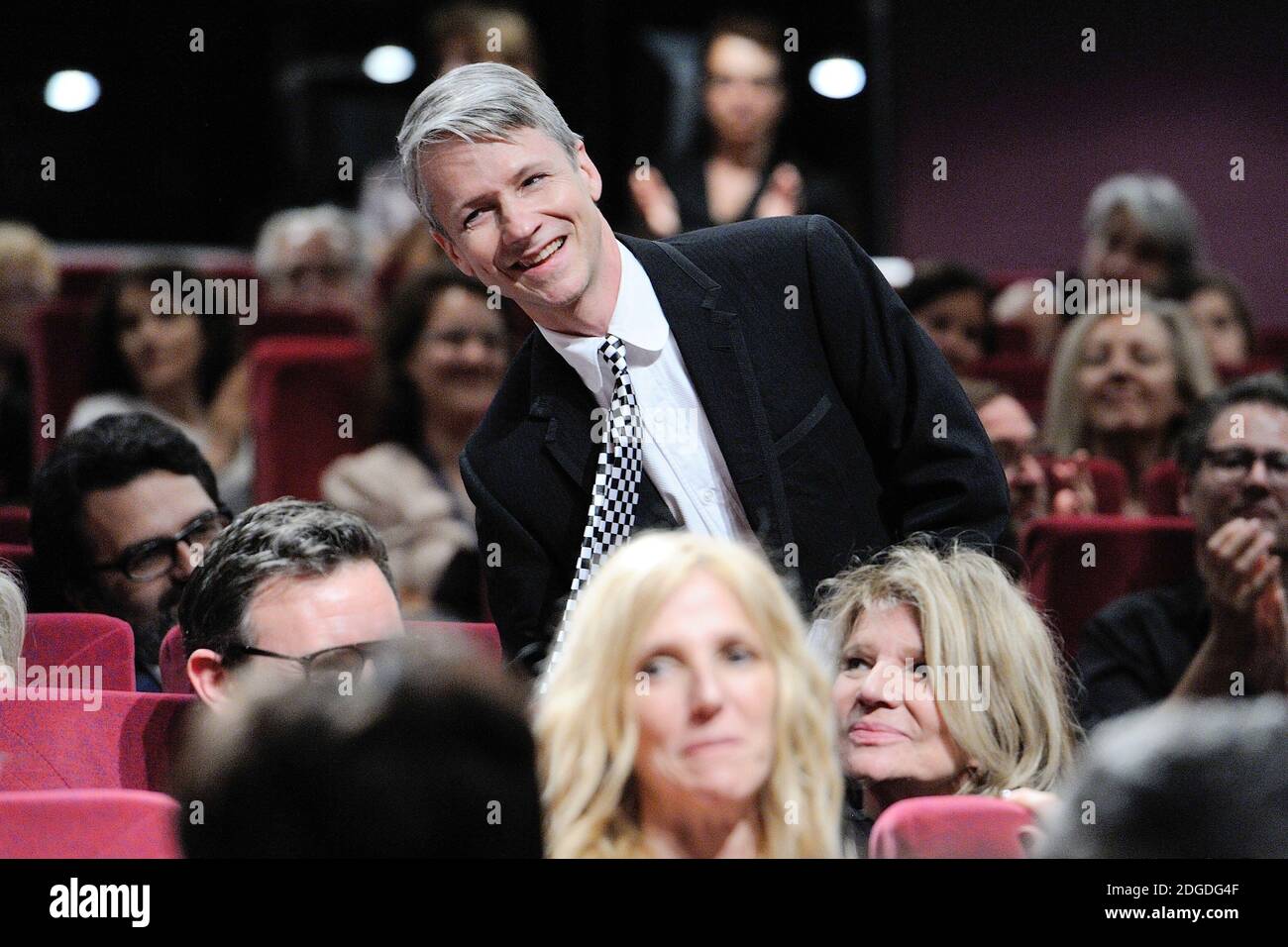 John Cameron Mitchell partecipa alla cerimonia Andre Techine nell'ambito del settantesimo Festival del Cinema di Cannes, in Francia, il 22 maggio 2017. Foto di Aurore Marechal/ABACAPRESS.COM Foto Stock