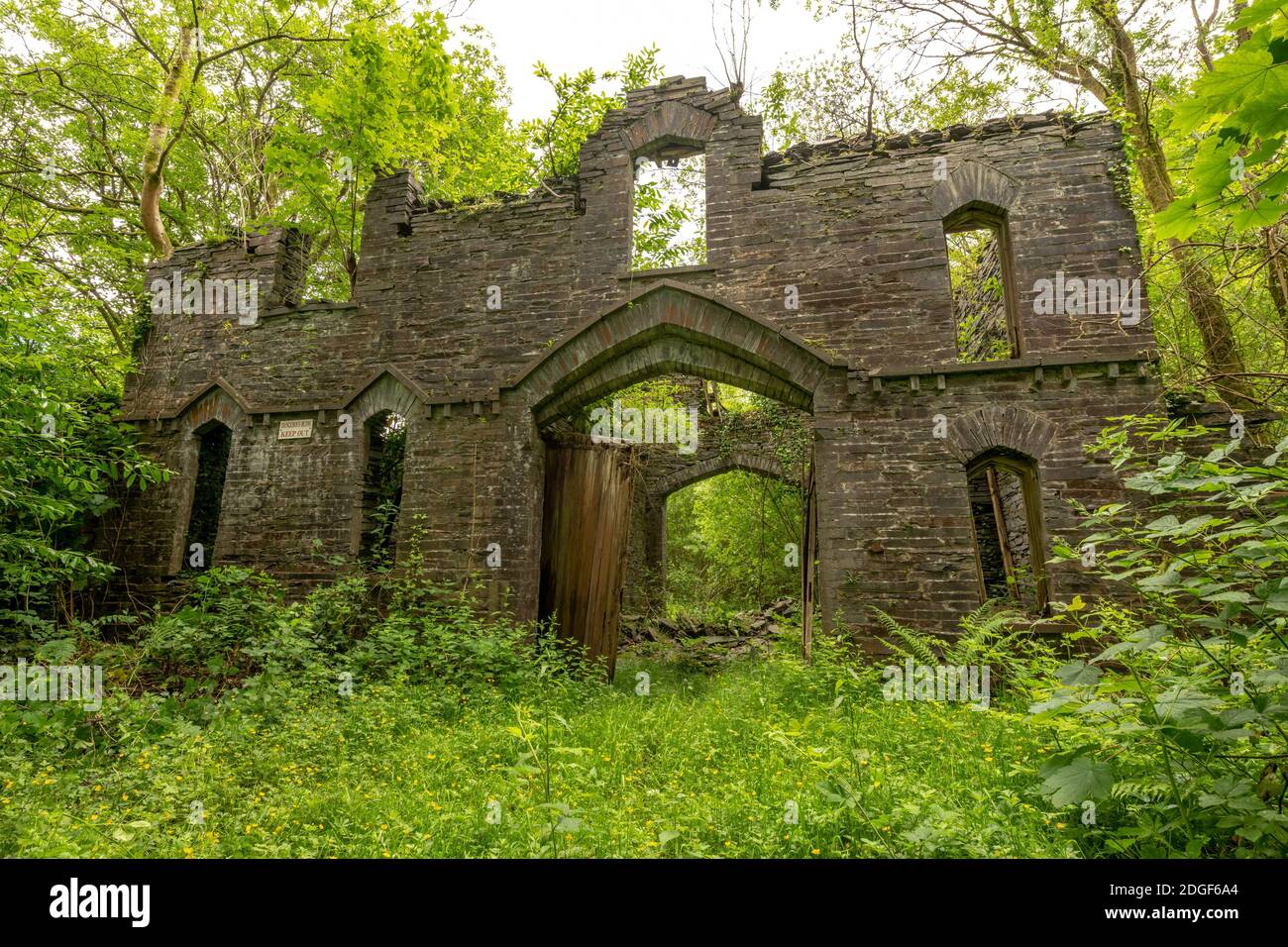 Dinas Mawddwy Foto Stock