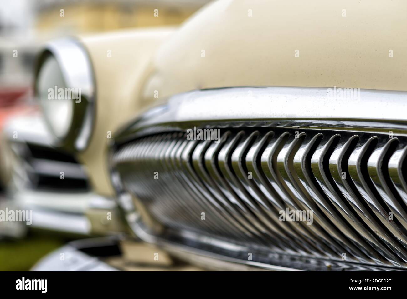 Auto classica in un museo Foto Stock