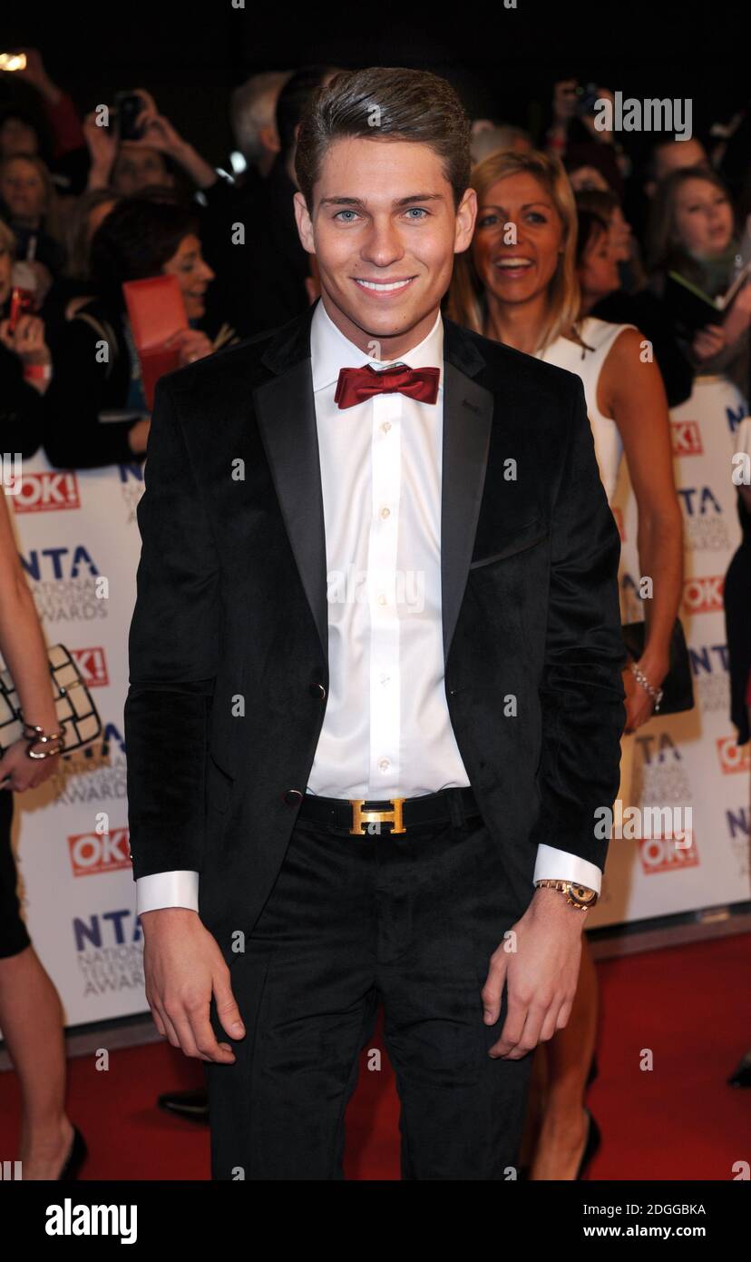 Joey Essex al National Television Awards 2012, O2 Arena, Greenwich, Londra. Foto Stock