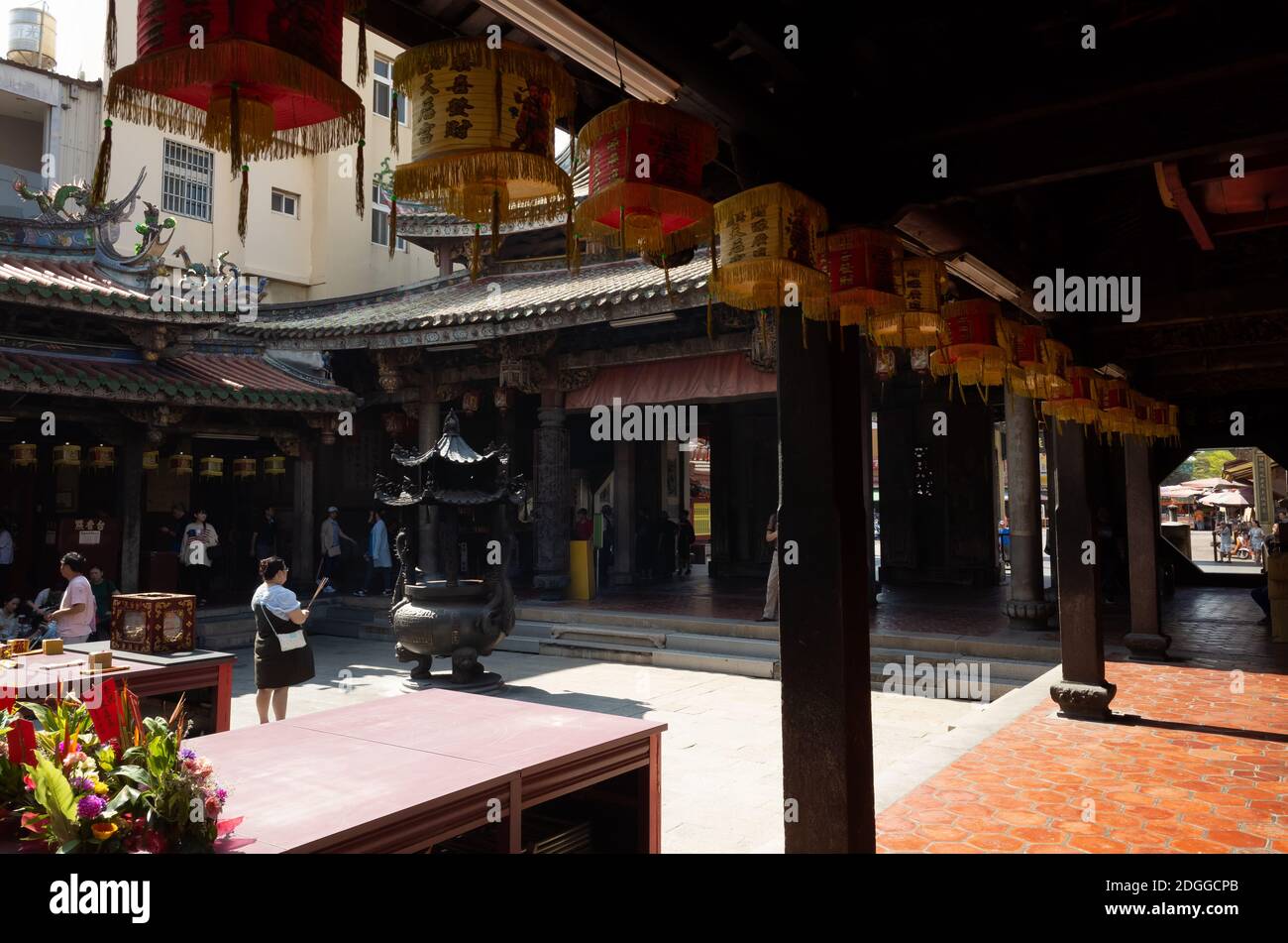 Tempio di Lukang Tianhou Foto Stock