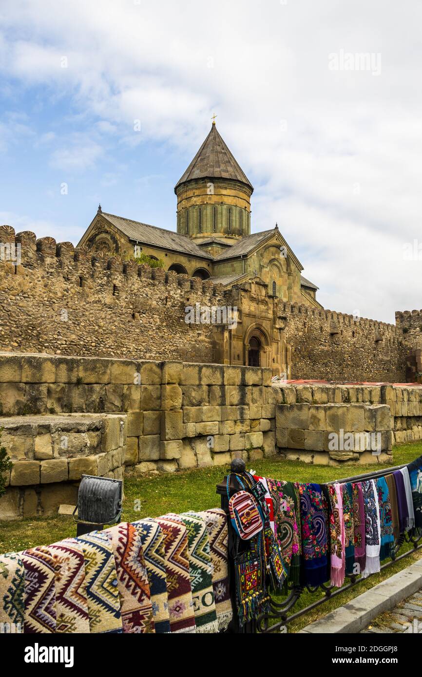 Chiesa Swetizchoweli (cattedrale) in Mzcheta, Georgia, Asia Foto Stock