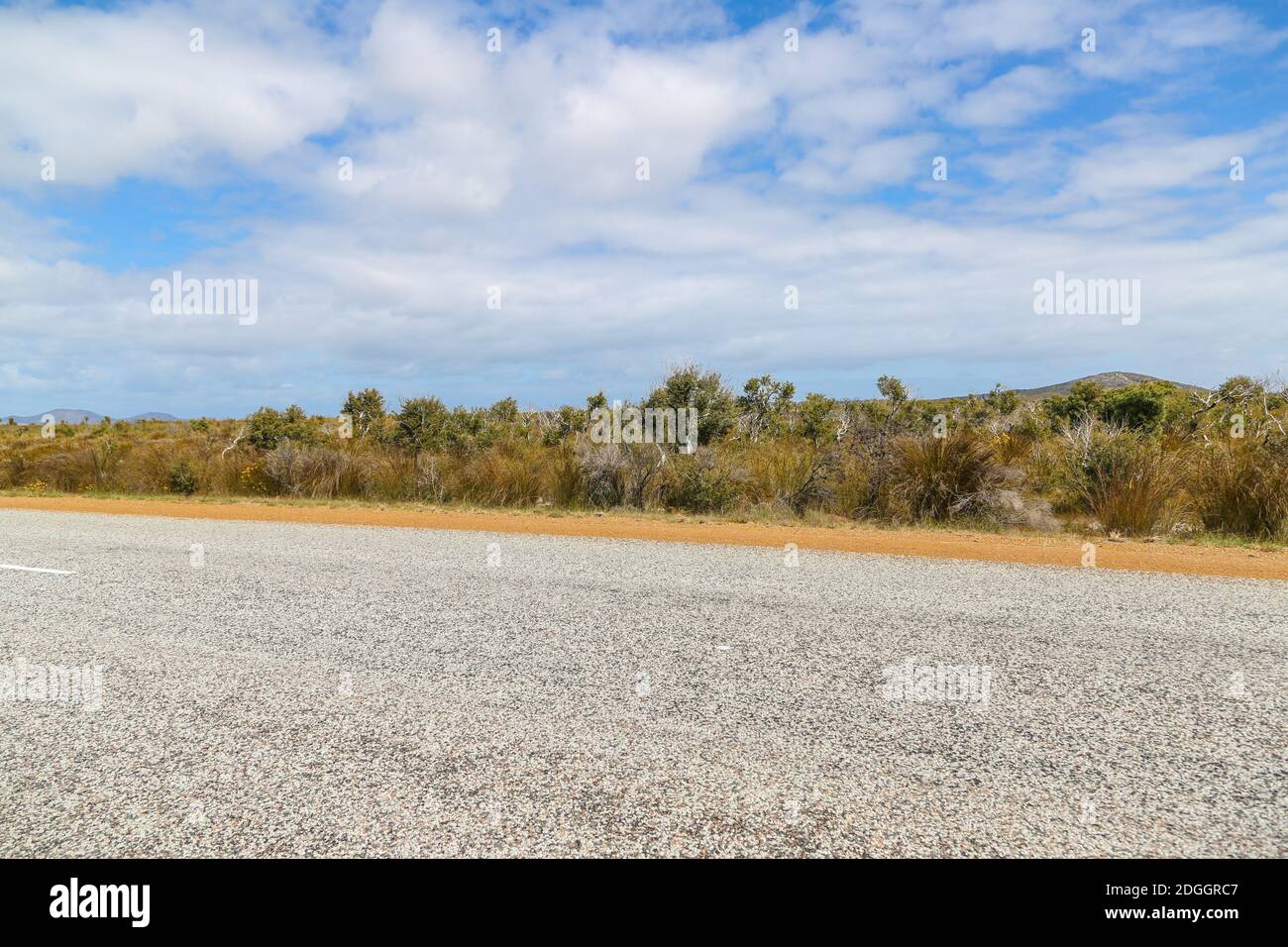 Strada nel Capo le Grand Nationalpark vicino a Esperance In Australia Occidentale Foto Stock
