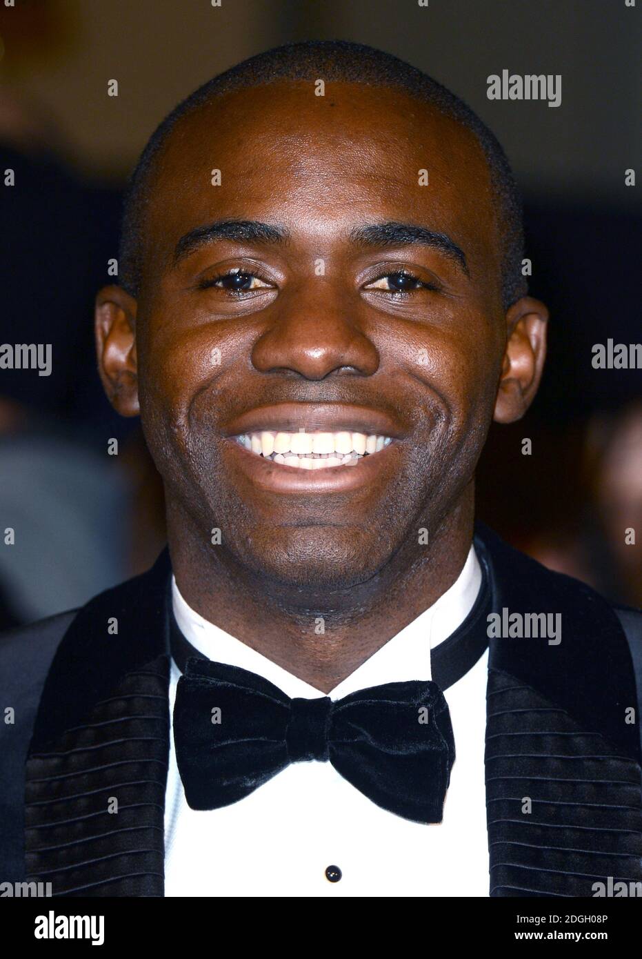 Fabrice Muamba in arrivo al Pride of Britain Awards 2012, Grosvenor House Hotel, Londra Foto Stock