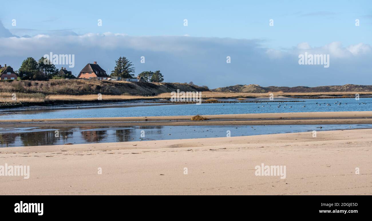 Appartamenti di fango Foto Stock