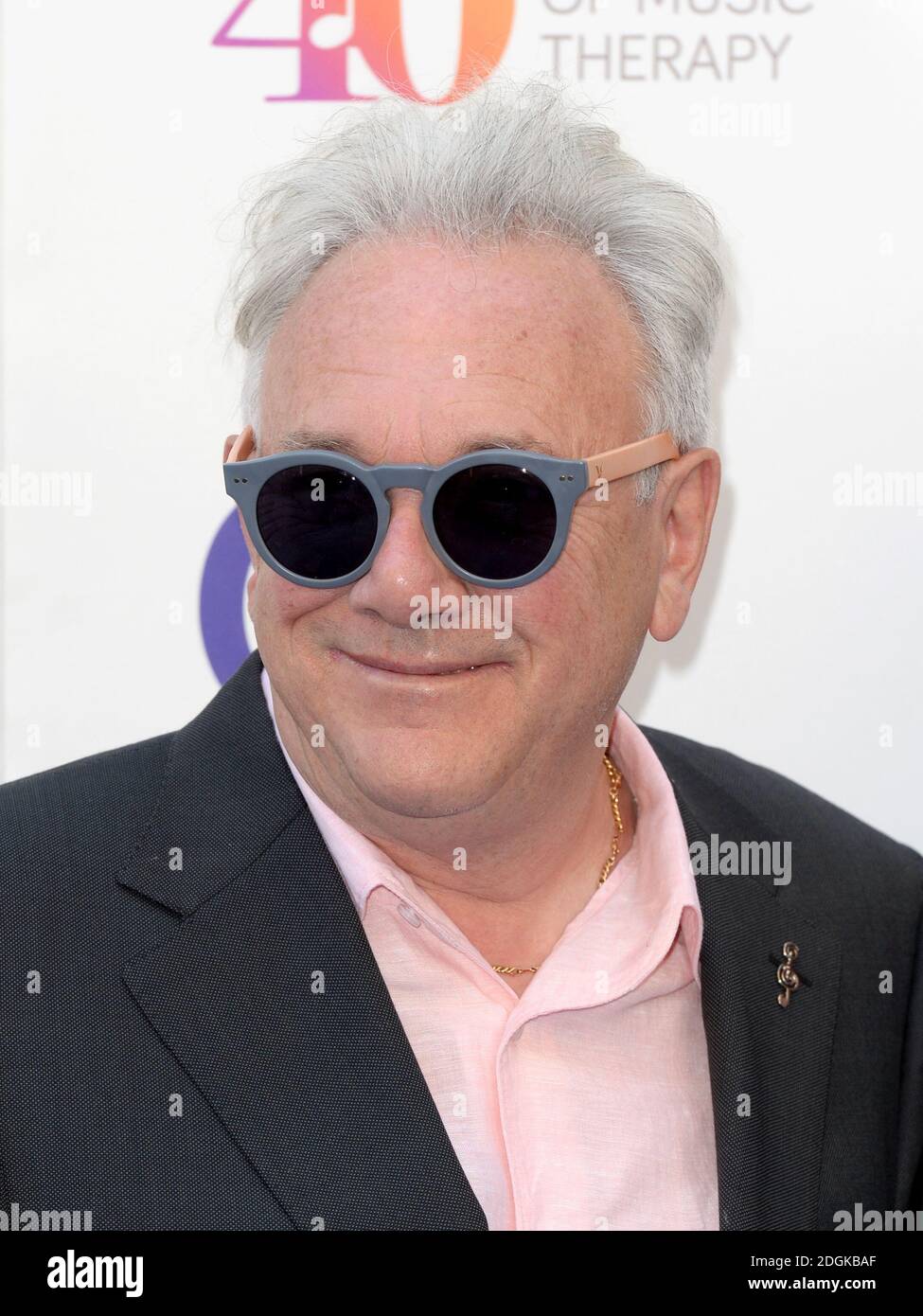 Trevor Horn partecipa al Nordoff Robbins O2 Silver Clef Awards 2015, tenutosi presso il Grosvenor House Hotel, Park Lane, Londra. (Credito obbligatorio: DOUG PETERS/EMPICS Entertainment) Foto Stock