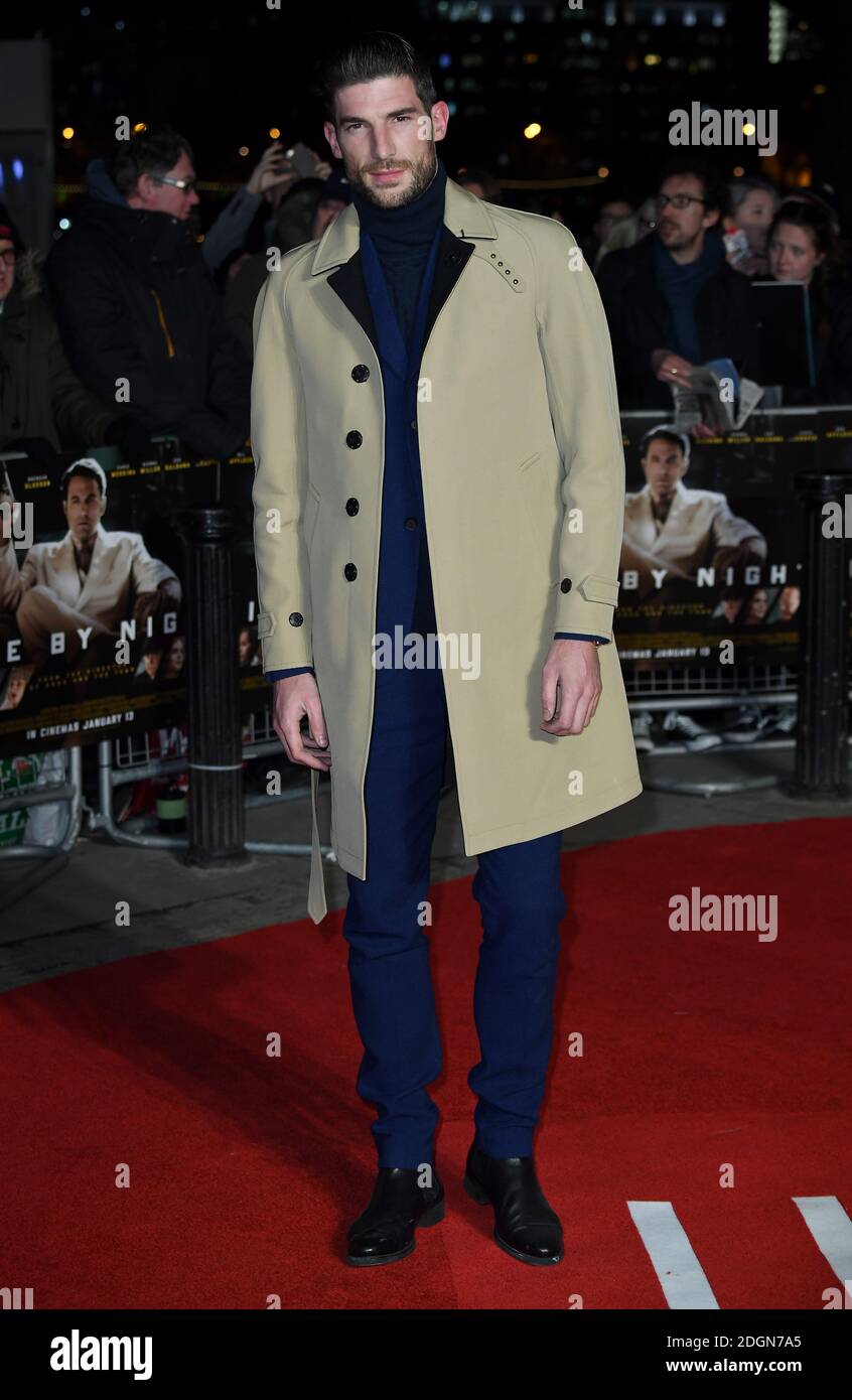 Ryan Barrett partecipa alla Premiere Live by Night presso la BFI Southbank, Londra Foto Stock