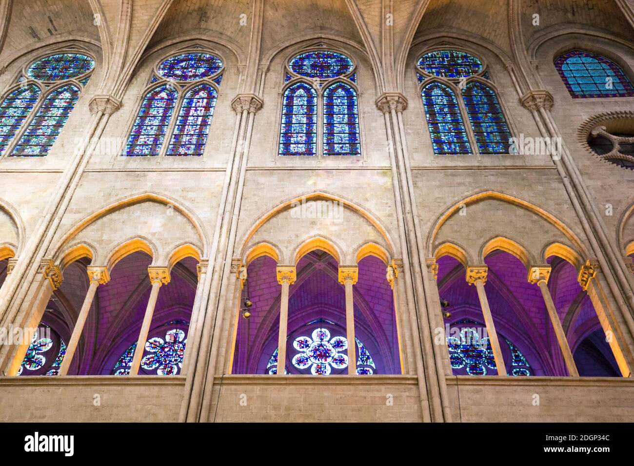 Notre Dame de Paris Foto Stock