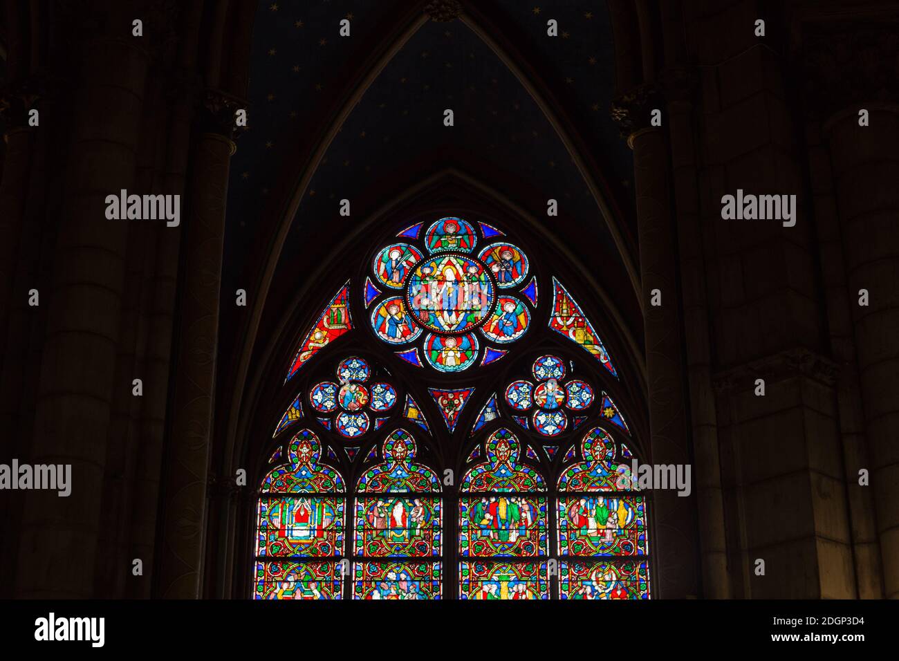 Notre Dame de Paris Foto Stock