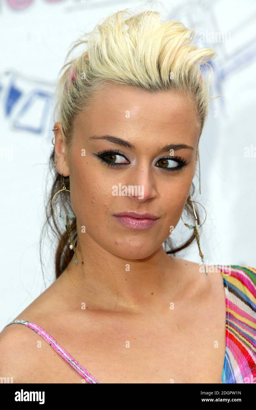 La 411 arriva al T4 Honors, Channel Four, Londra. Doug Peters/allactiondigital.com Foto Stock