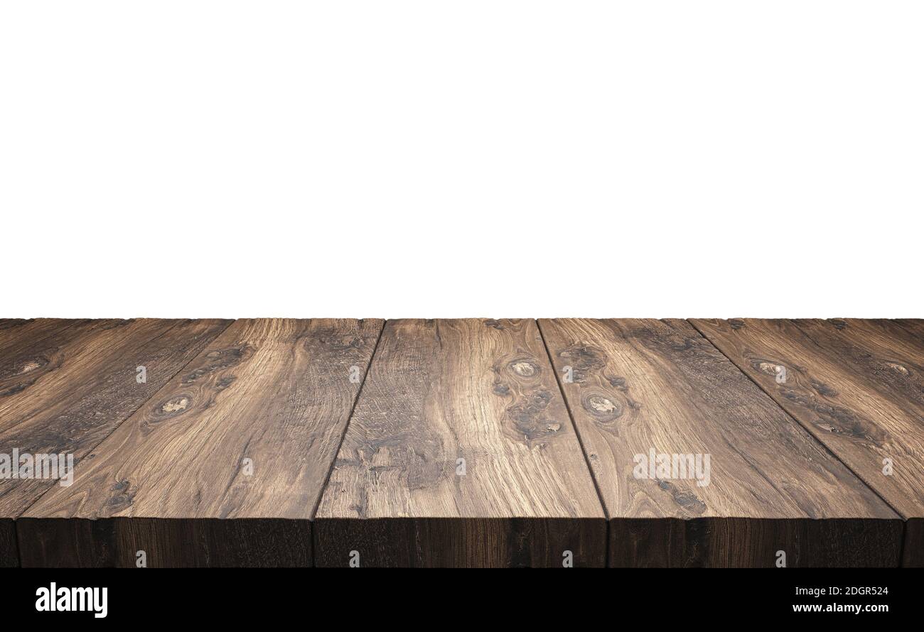 Piano vuoto di fronte a una stanza sfocata - Illustrazione Foto Stock