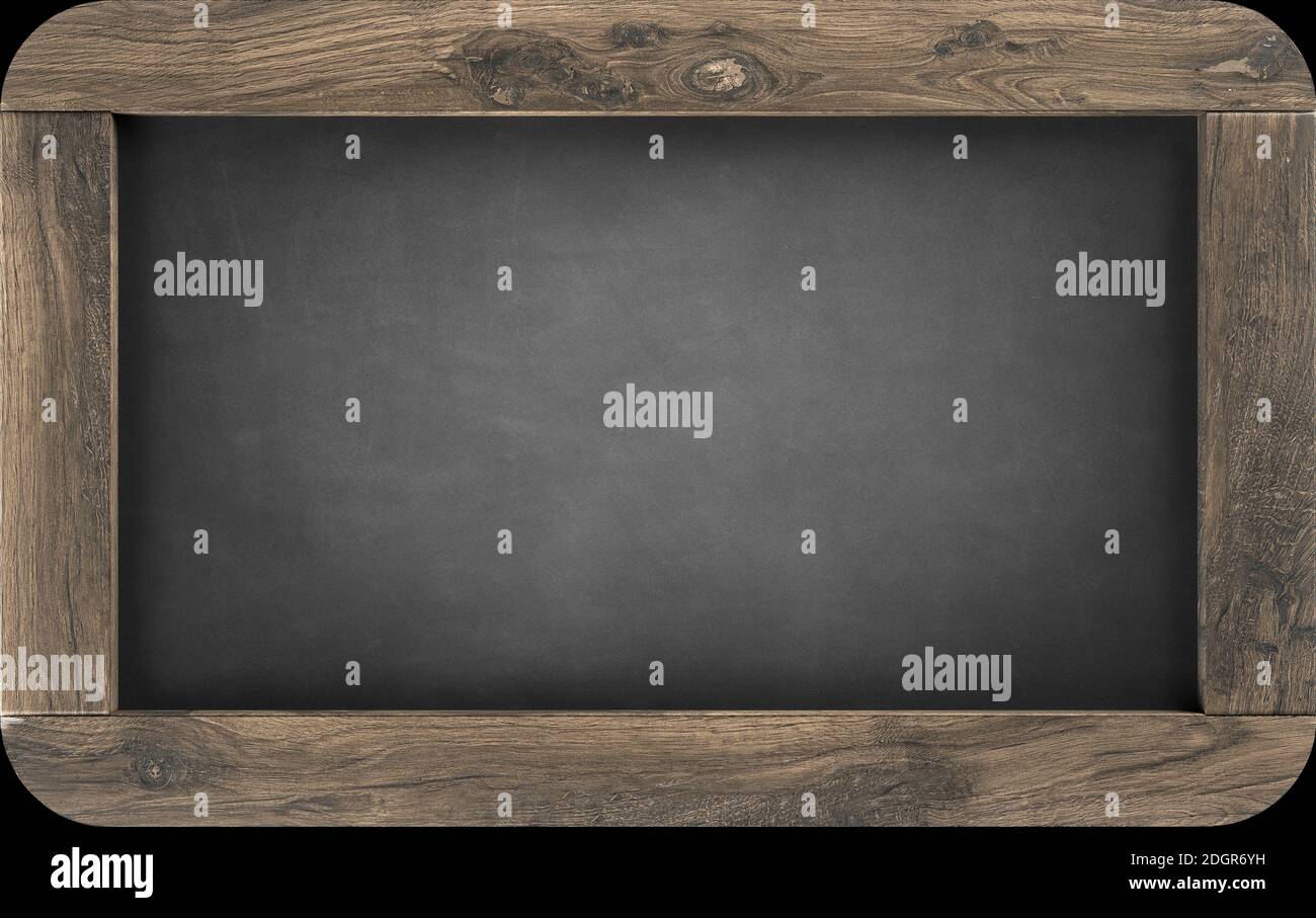 Lavagna vuota per lo spazio pubblicitario Foto Stock