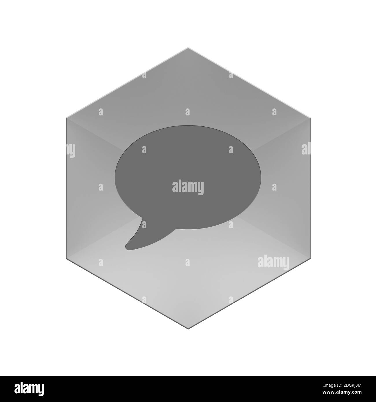 Icone di simboli per Internet - Illustrazione Foto Stock