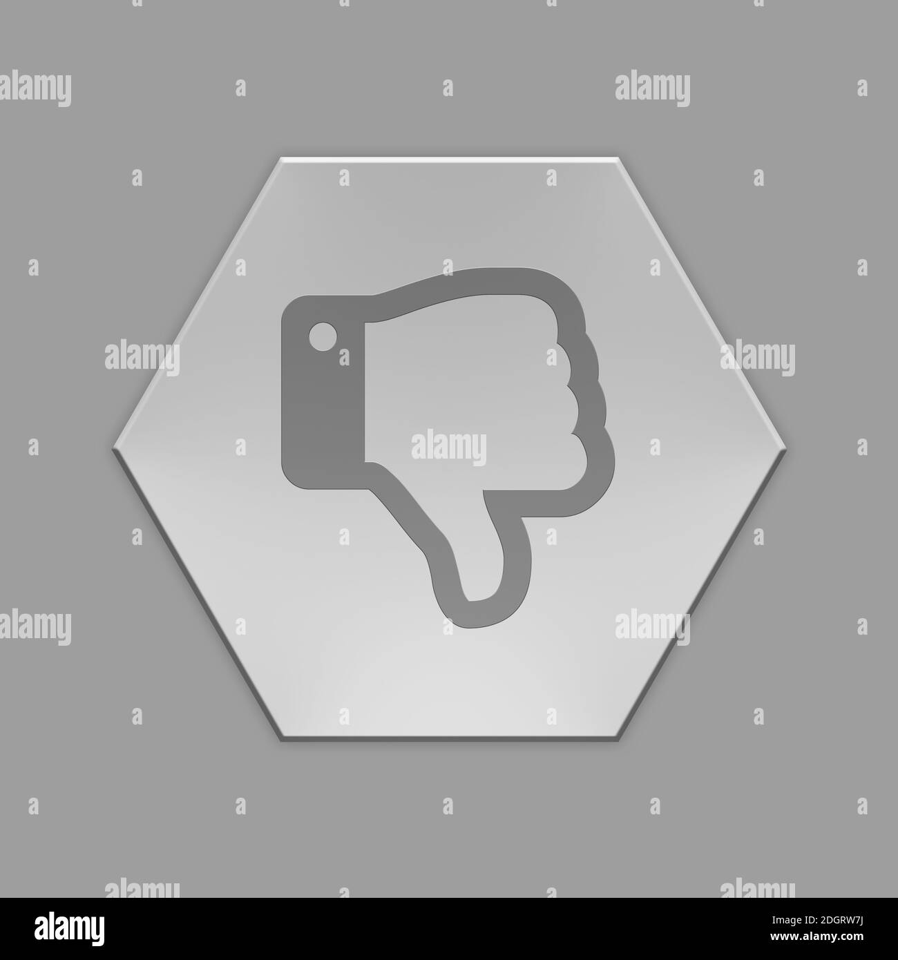 Icone di simboli per Internet - Illustrazione Foto Stock