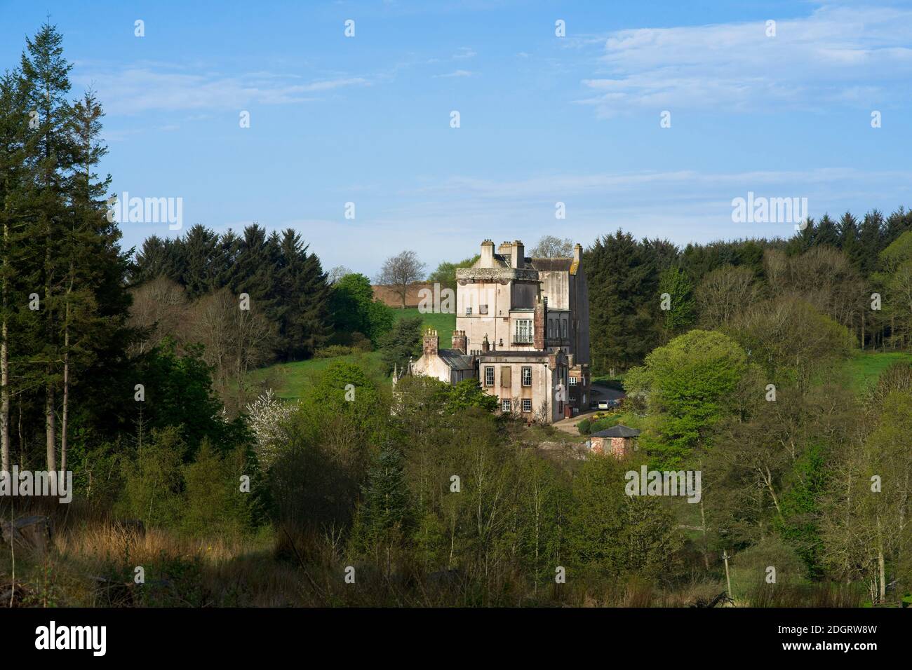 Delgatie Castello vicino a Turriff nel nord-est della Scozia Foto Stock