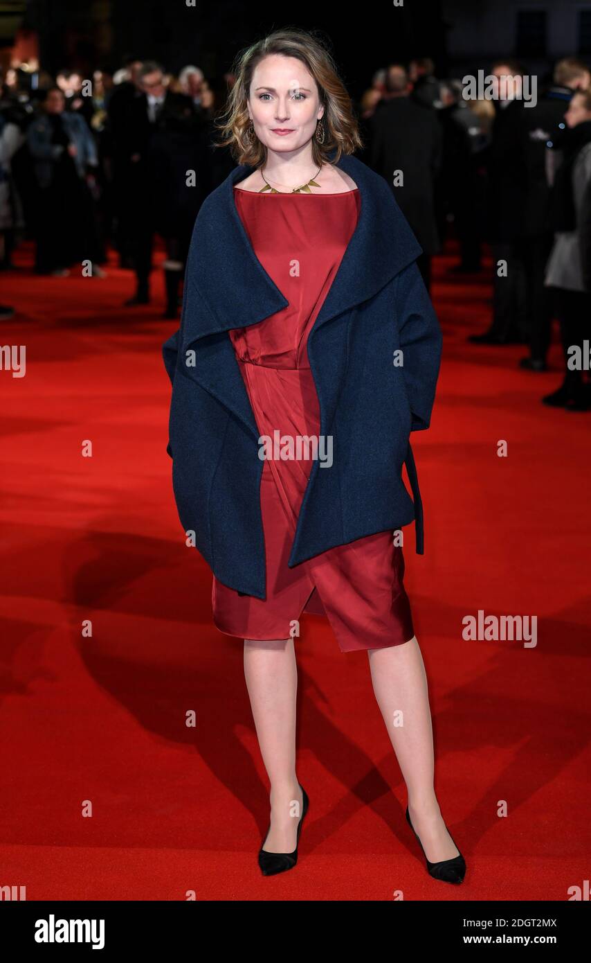 Anna Madeley partecipa alla prima Mercy al cinema Curzon Mayfair di Londra Foto Stock
