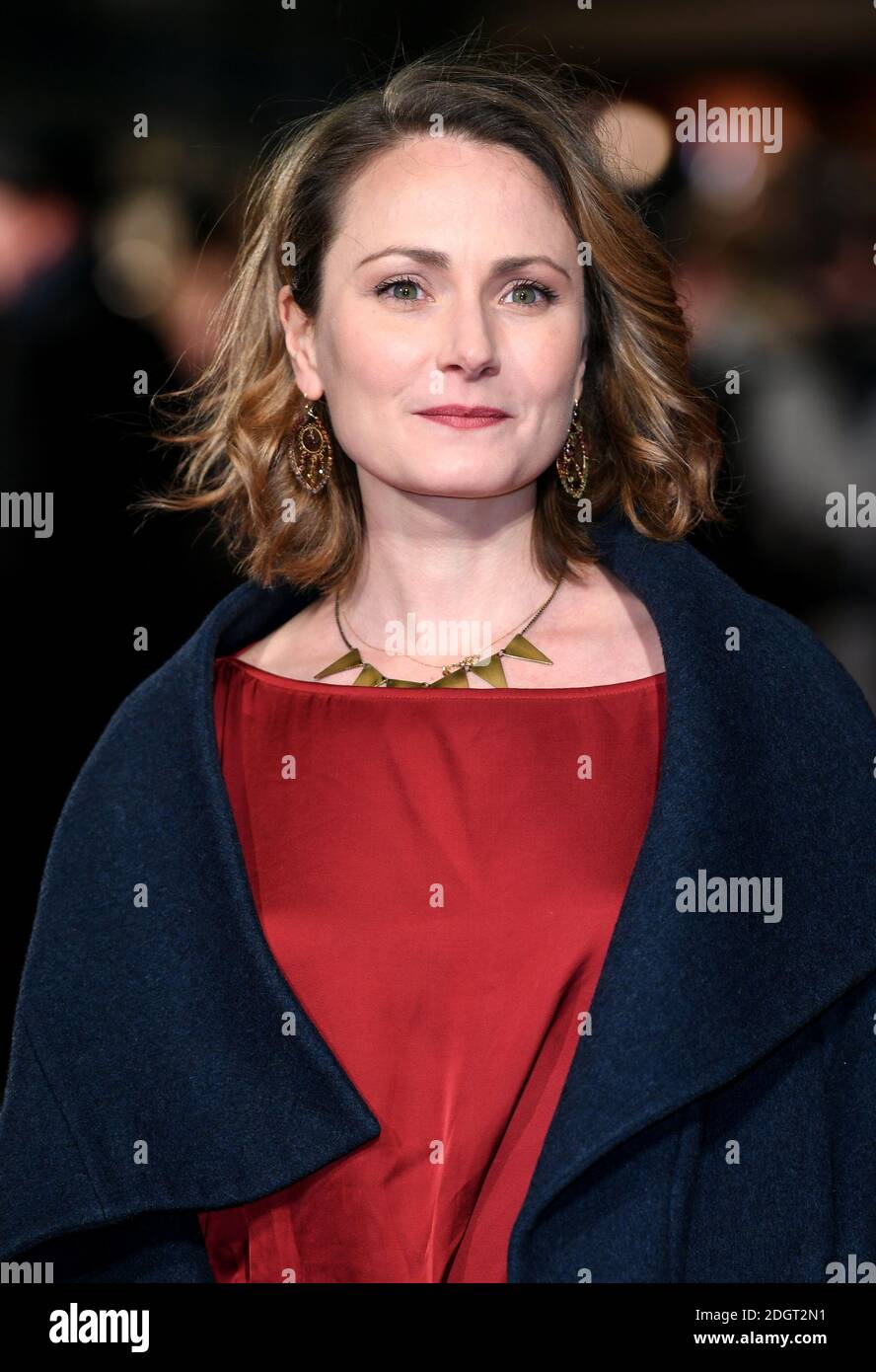 Anna Madeley partecipa alla prima Mercy al cinema Curzon Mayfair di Londra Foto Stock