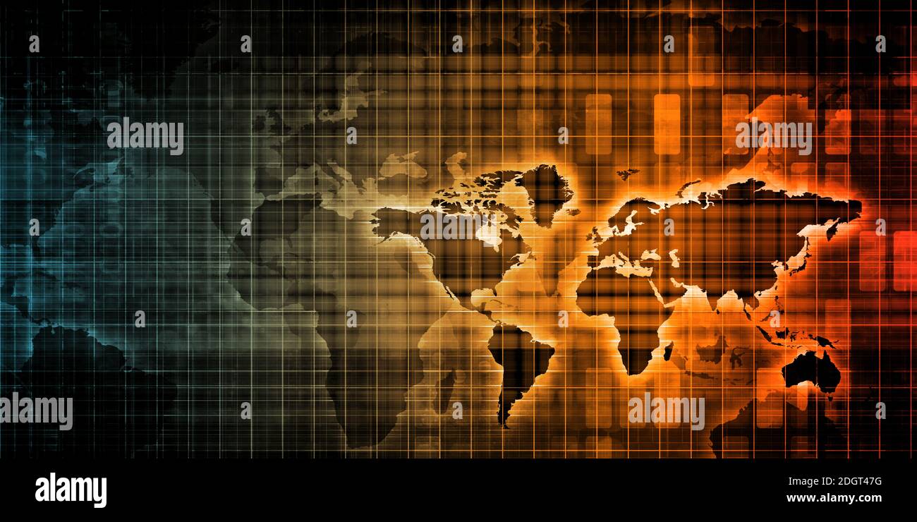 La Business Intelligence Foto Stock