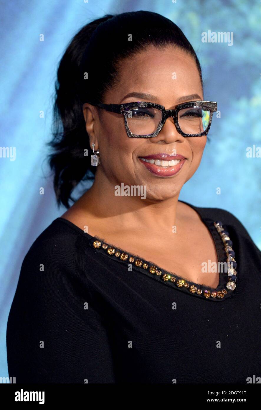 Oprah Winfrey partecipa alla prima europea A Wrinkle in Time tenutasi al BFI IMAX di Waterloo, Londra. Il credito fotografico dovrebbe essere: Doug Peters/EMPICS Entertainment Foto Stock