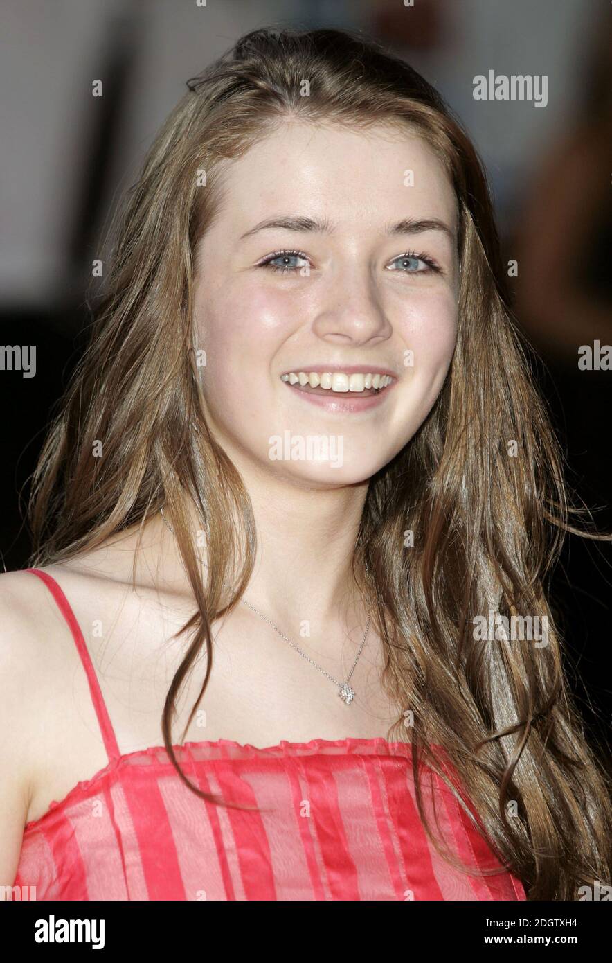 Arrivo di Sarah Bolger. Foto Stock