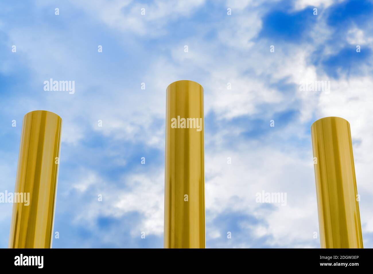 "Pipe Art" al Seattle Center Foto Stock