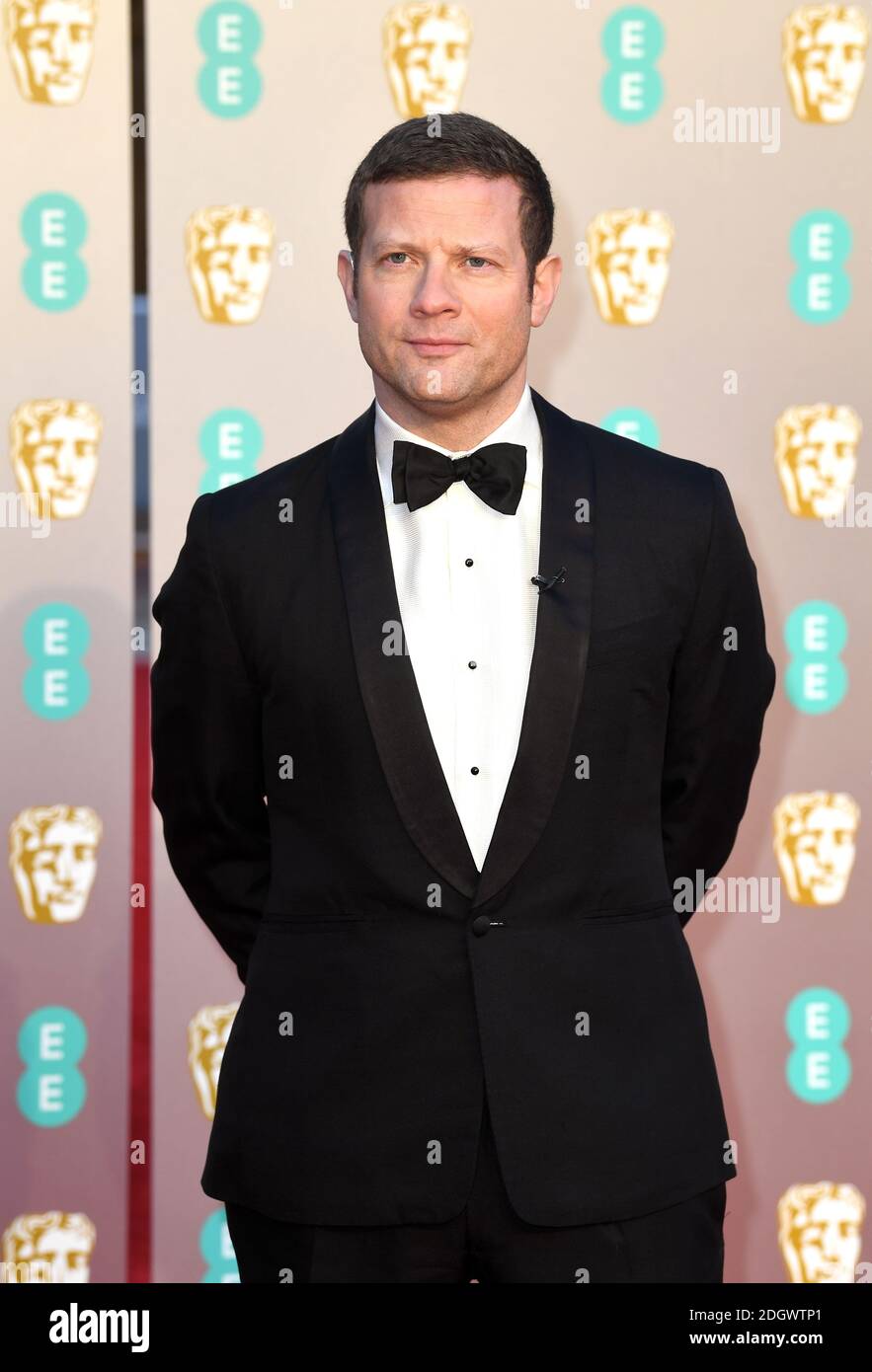 Dermot o'Leary partecipa al 72° British Academy Film Awards tenutosi presso la Royal Albert Hall di Kensington Gore, Kensington, Londra Foto Stock