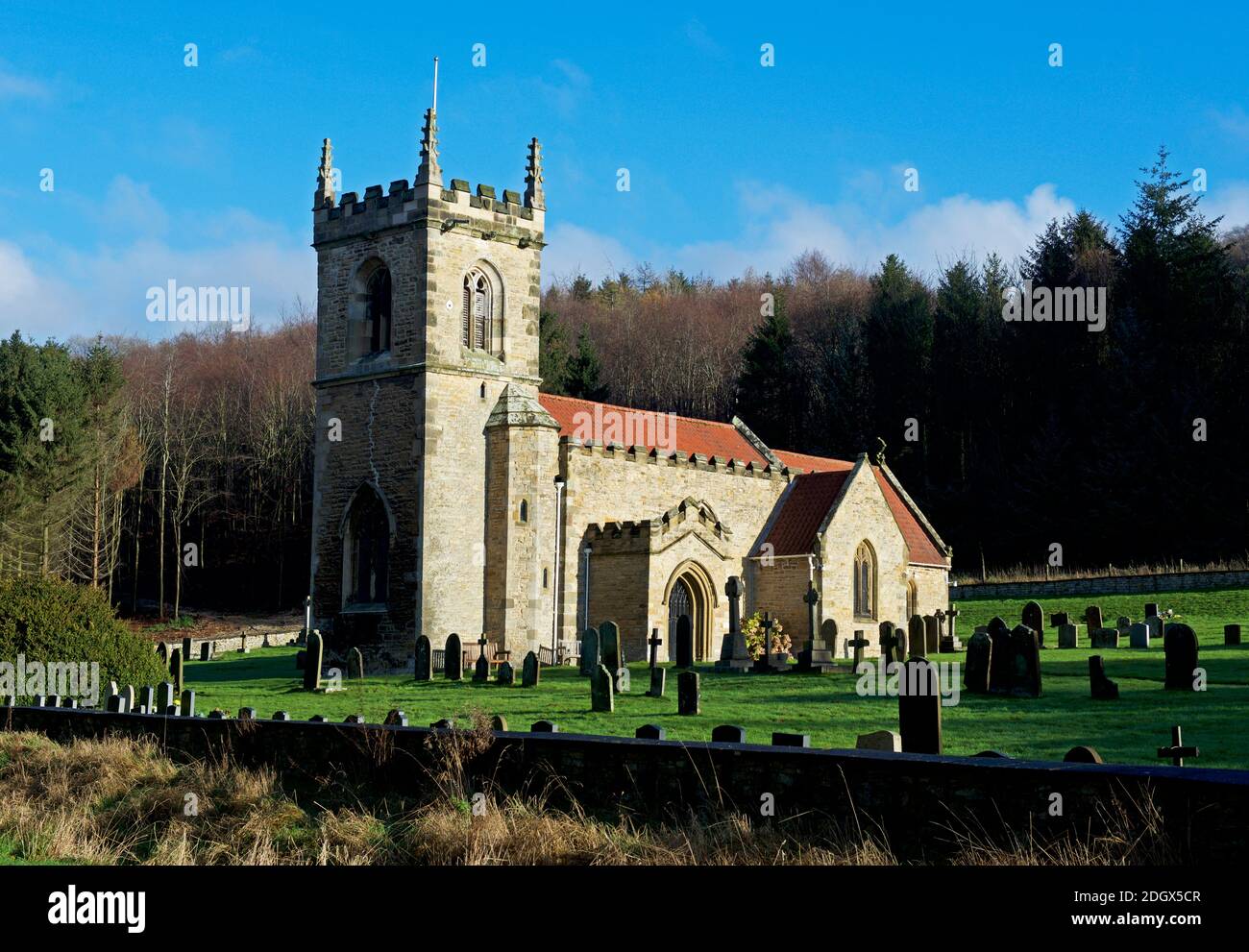 All Saints Church, Brantingham, East Yorkshire, Inghilterra Regno Unito Foto Stock