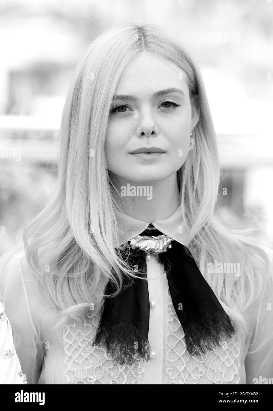 Elle Fanning alla Giuria Photocall, parte del 72esimo Festival del Cinema di Cannes, Palais des Festivals. Il credito fotografico dovrebbe essere: Doug Peters/EMPICS Foto Stock