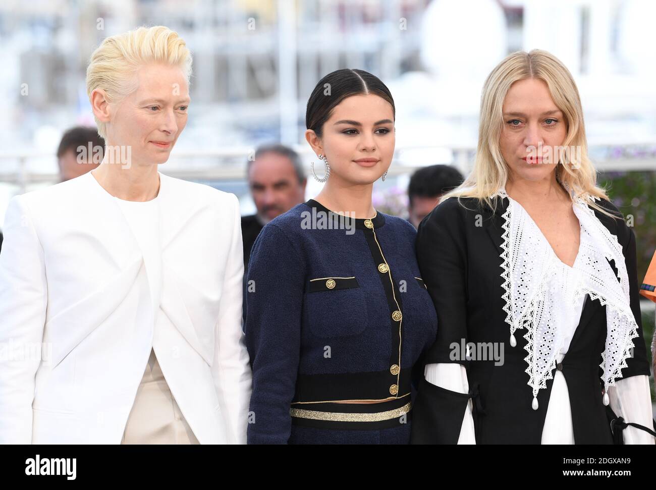 Tilda Swinton, Selena Gomez e Chloe Sevigny partecipano alla fotocellula The Dead Do't Die, durante il 72esimo Festival del Cinema di Cannes. Il credito fotografico dovrebbe essere: Doug Peters/EMPICS Foto Stock