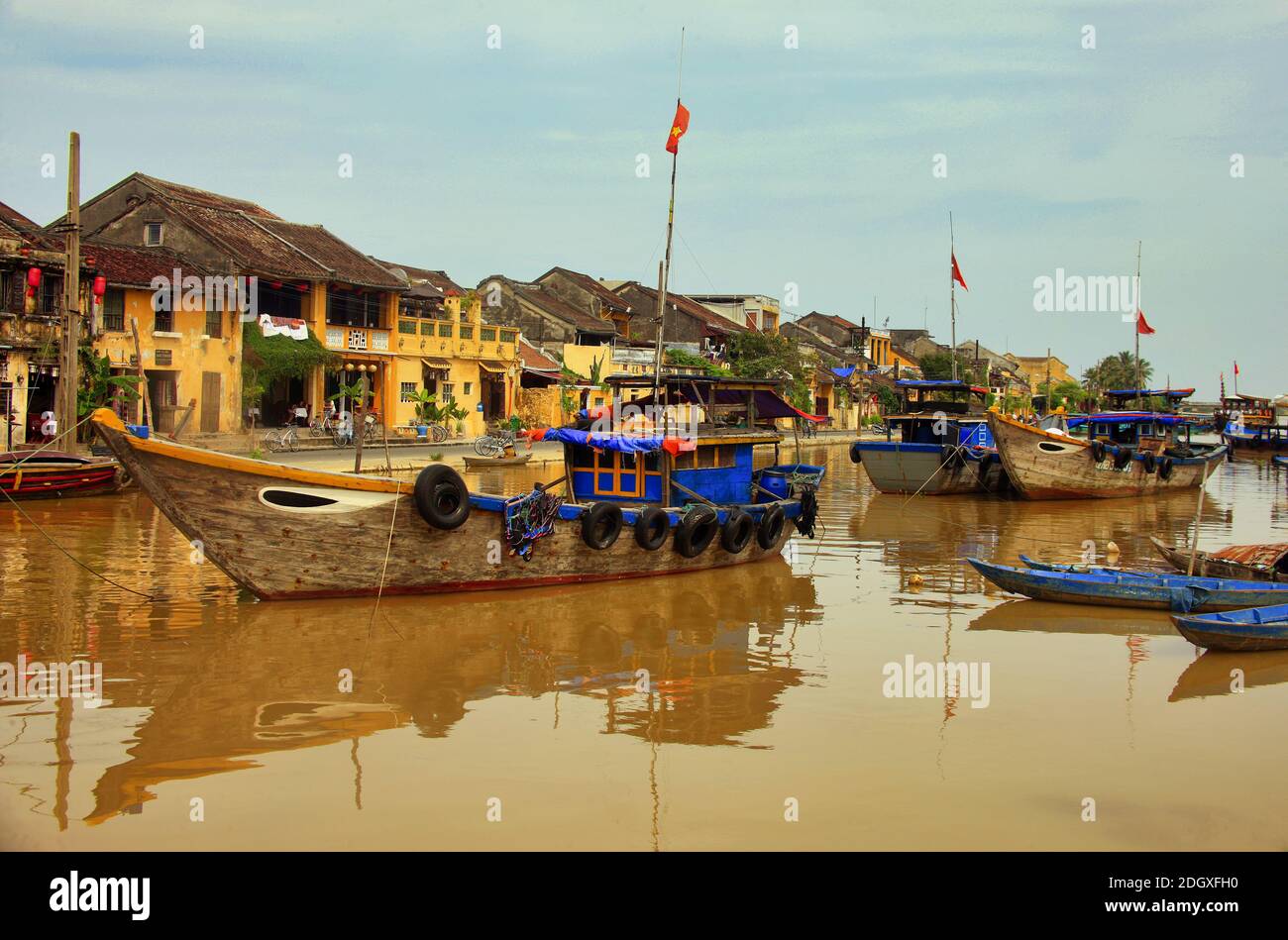 Città di Hoi An in Vietnam, Asia Foto Stock